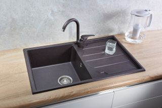 Мойка кухонная Granula GR-8002 шварц